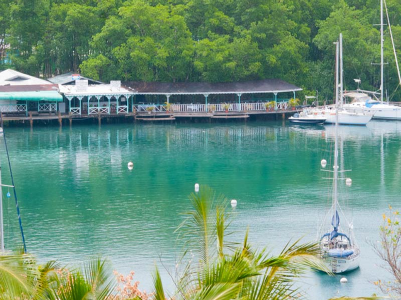 JD's Restaurant - Marigot Bay